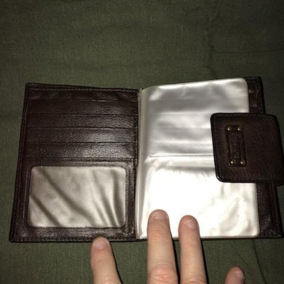 Vintage Rolfs Brown leather wallet - Picture 6 of 7